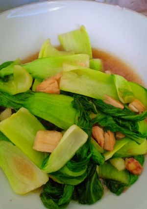 Foto resep Tumis Pokcoy Garlic Saos Tiram