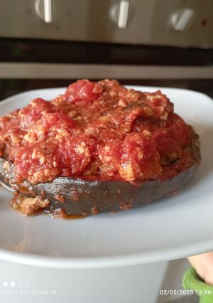 Foto di Melanzane ripiene con carne tritata