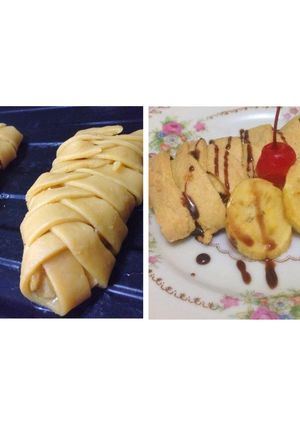 Foto resep Banana Tart Crusty