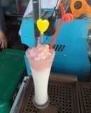 Sinh tố dâu + măng cầu