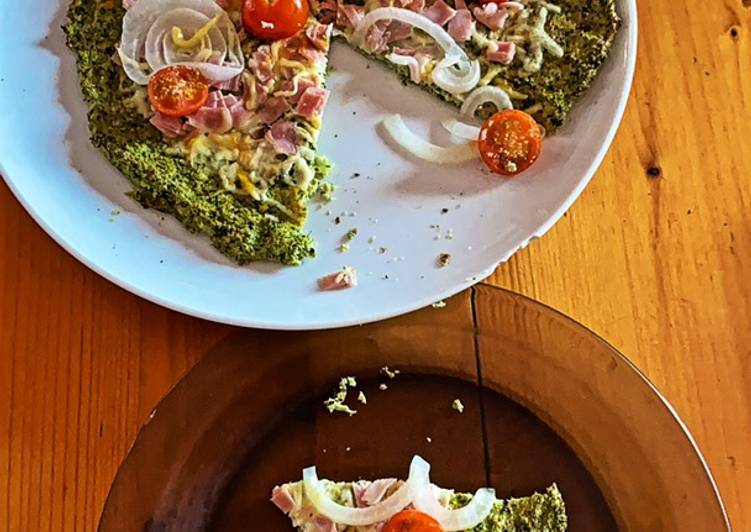 Pizza base de brócoli 🍕🥦