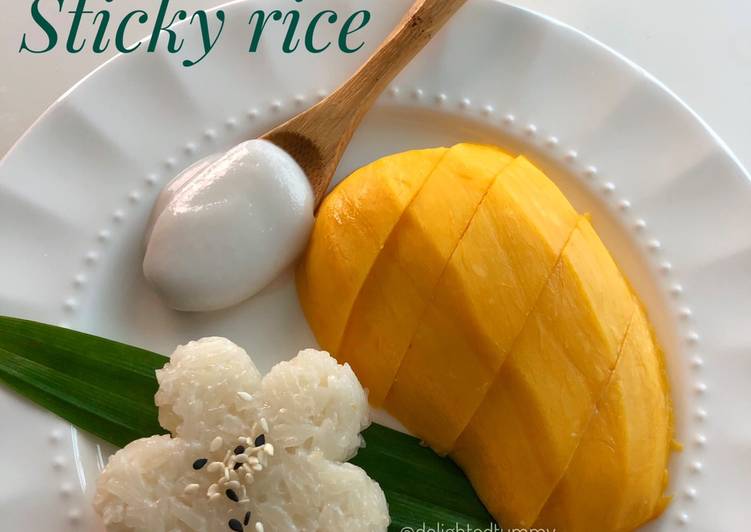 Resep Mango Sticky Rice 🥭 | Langkah Mudah untuk Membuat Mango Sticky Rice 🥭 Anti Gagal