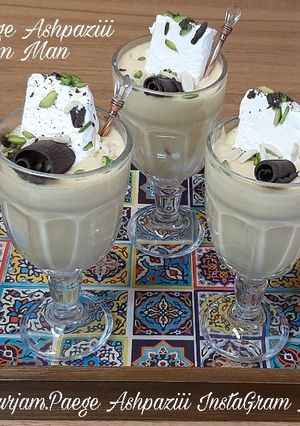 عکسی از دستور شیک میلک میوه ای 🍹