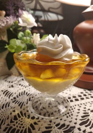 صورة لوصفة تحلية بالموز