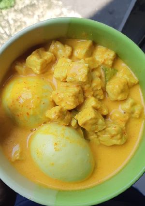 Foto resep Gulai Telur & Tempe