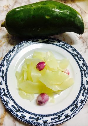 Hình của món Dưa đu đủ chua ngọt.