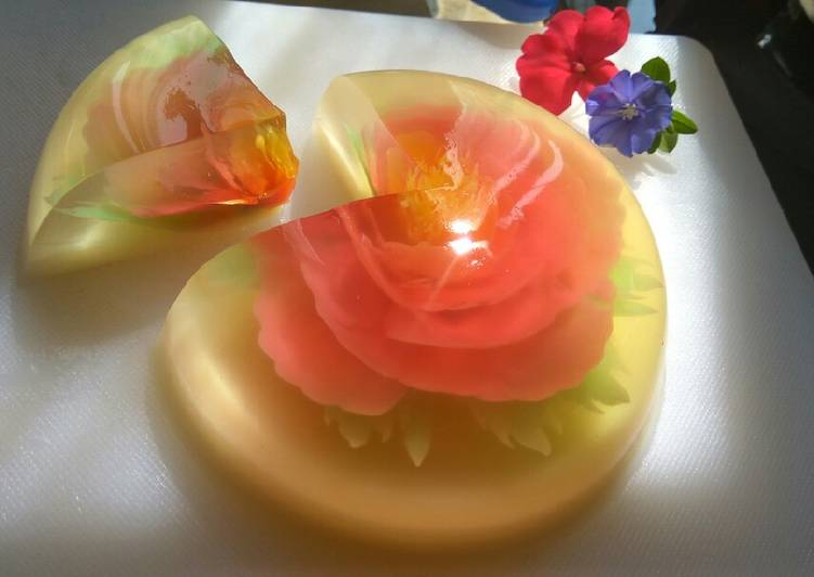 Resep 3D Jelly Art | Cara Bikin 3D Jelly Art Yang Sempurna