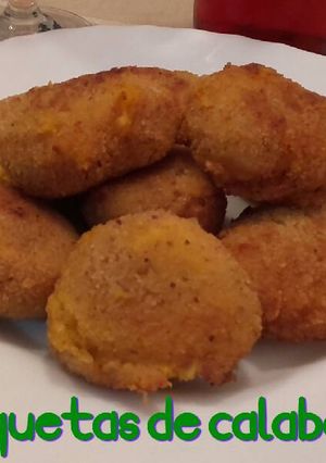 Una foto de Croquetas de calabaza*