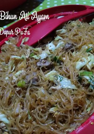 Foto resep Tumis Bihun Ati Ayam