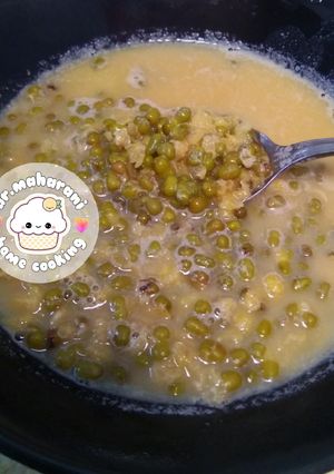 Foto resep Sup kacang ijo (Burjo versi encer)