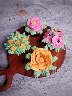 Foto resep Flower Vanilla Cupcake