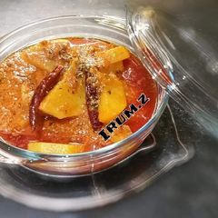 A picture of 🥔🍲Potato Korma🍲🥔 (potato curry or potato masala).