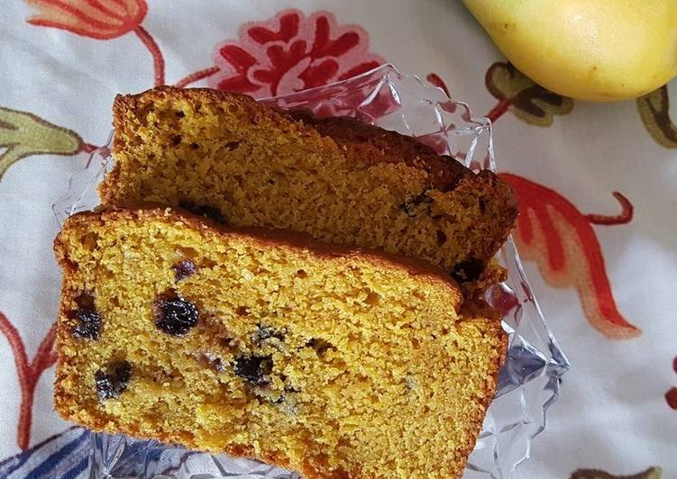 Step-by-Step Guide to Prepare Homemade Mango blueberry tea cake (eggless)