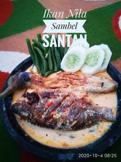 Foto resep Ikan Nila Sambel Santan
