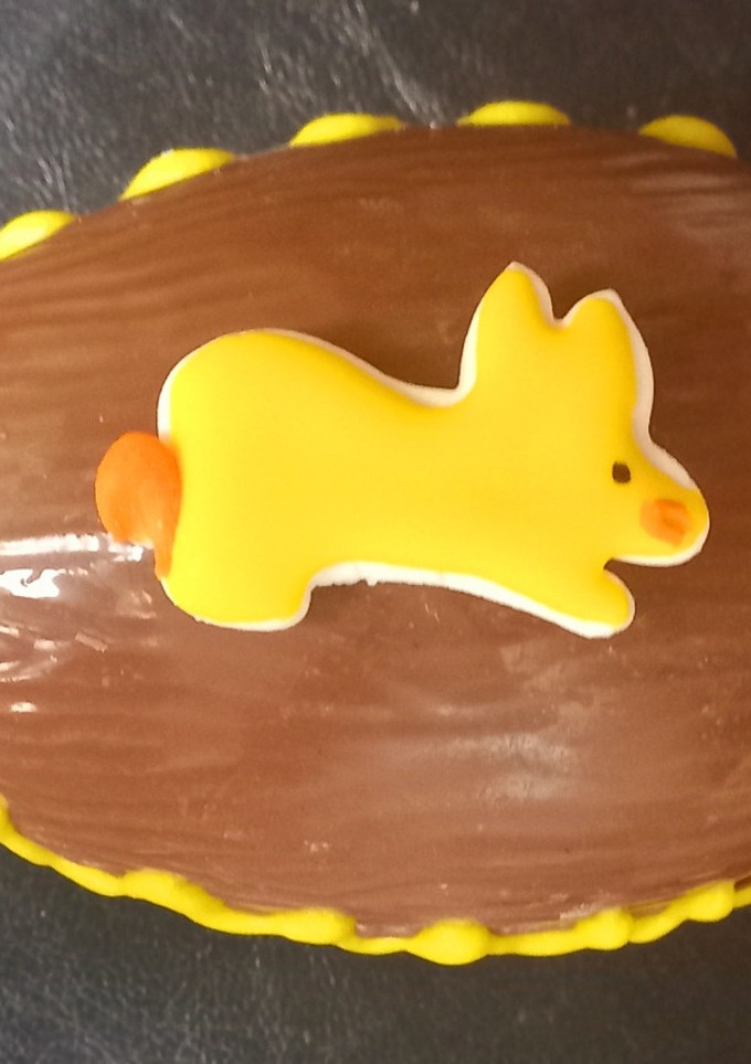 Una foto de Huevo de Pascua de Chocolate