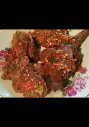 Foto resep Ayam geprek ala enci🐥🐥🐥