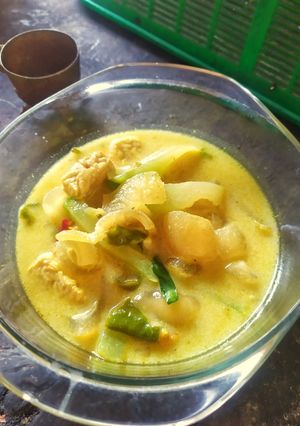 Foto resep Lodeh kikil labu siam