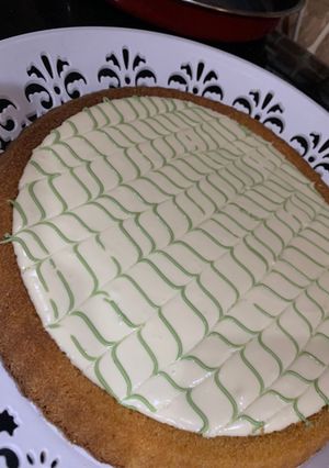 صورة لوصفة تارت البسبوسه 🇸🇦