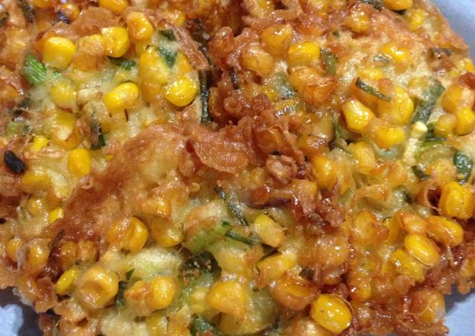 Ini dia! Bagaimana cara memasak Bakwan Jagung Manado  gurih