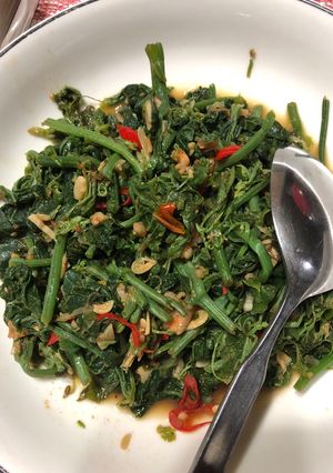 Foto resep Pucuk Labu masak belacan