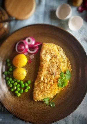ওমলেট(omelette recipe in Bengali) রেসিপির প্রধান ছবি