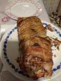 Rotolo di lonza di maiale ripieno