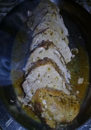 Una foto de Carne mechada con panceta