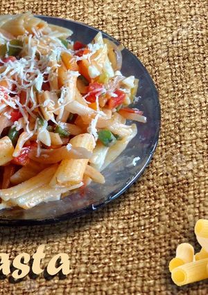 A picture of Veg Pasta Recipe.