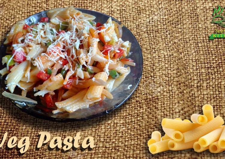 Step-by-Step Guide to Make Award-winning Veg Pasta Recipe