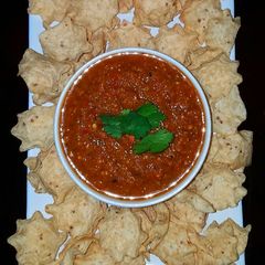 A picture of Mike's 7 Pepper Salsa Roja.