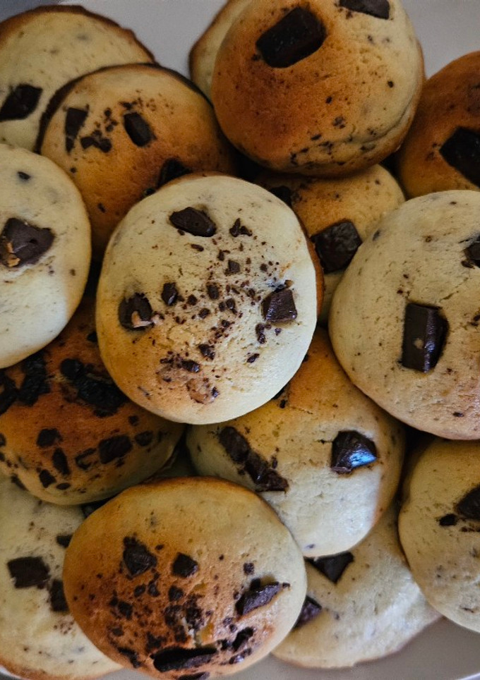 Una foto de Cookies con chips de chocolate 🍪