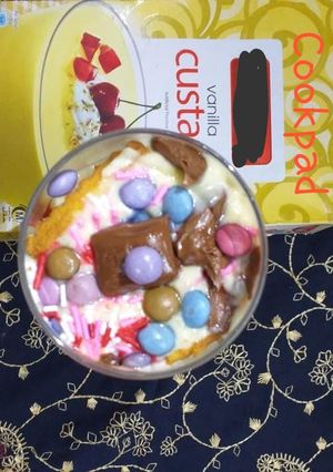 A picture of Custard trifle.