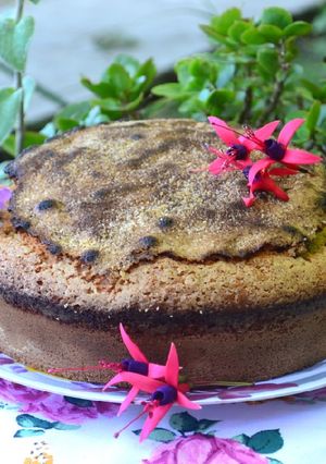 Una foto de Torta de yerba mate y batata🧉