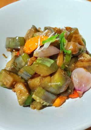 Foto resep Terong Oseng Bawang