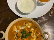 A picture of almond paneer