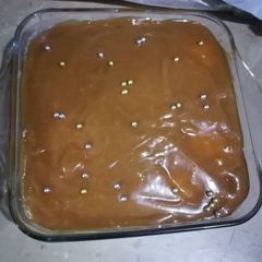 A picture of Turkish Milk cake.