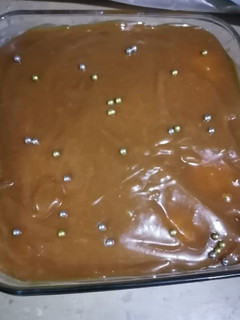 A picture of Turkish Milk cake.