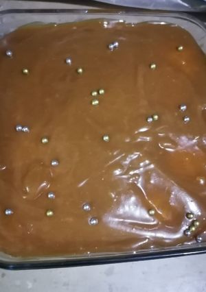 A picture of Turkish Milk cake.
