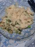 Papardelle a la manteca con brócoli