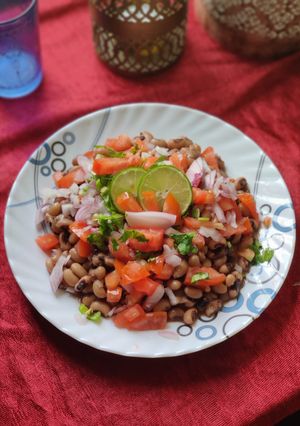लोबिया चाट रेसिपी मुख्य फोटो