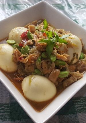 Foto resep Sambal Goreng Tahu Tempe Telur Udang Pete Praktis