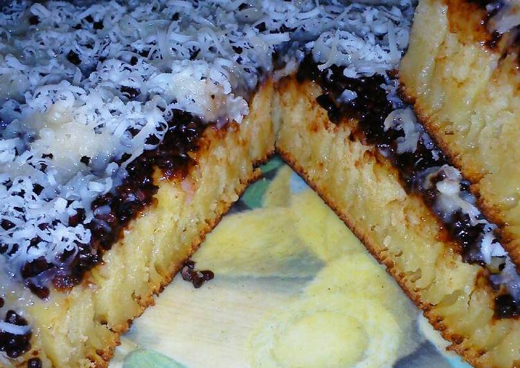 Terangbulan a.k.a martabak manis coklat keju (teflon mode)