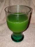 Jugo verde saludable
