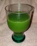 Jugo verde saludable