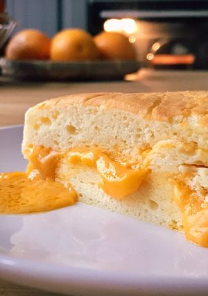 Hình của món 💚 Bánh Bông Lan Đài Loan Nhân Cheddar.