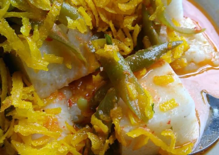 Cara mudah mengolah Lontong Sayur (Lontong Padang) Lezat