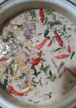 Foto resep Sayur Tongkol Tempe Kacang Pedas