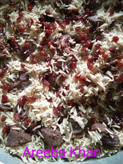 A picture of Simple Beef polao.