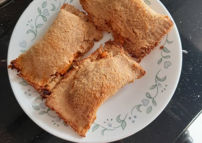 Instant veg. Pizza puff
