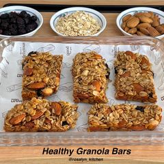 Healthy Granola Bars A picture of Healthy Granola Bars.